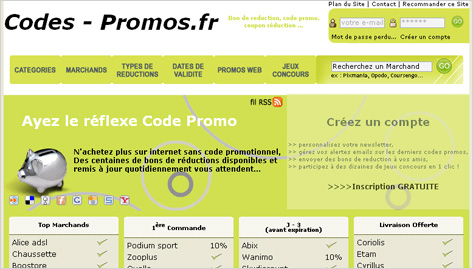 Codes Promos