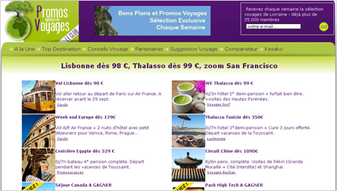 PROMOS AGENCES DE VOYAGES